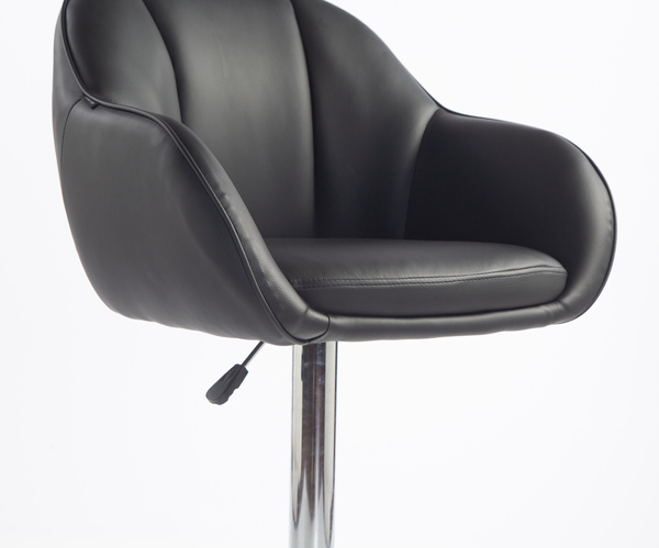 HOKER HR2055W CZARNY CHROMOWANA PODSTAWA