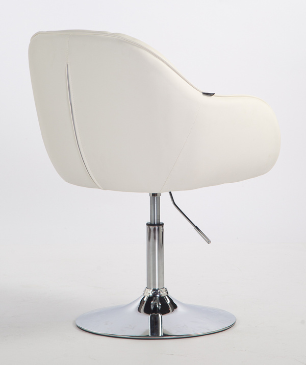 HOKER HR2055N BIAŁY CHROMOWANA PODSTAWA