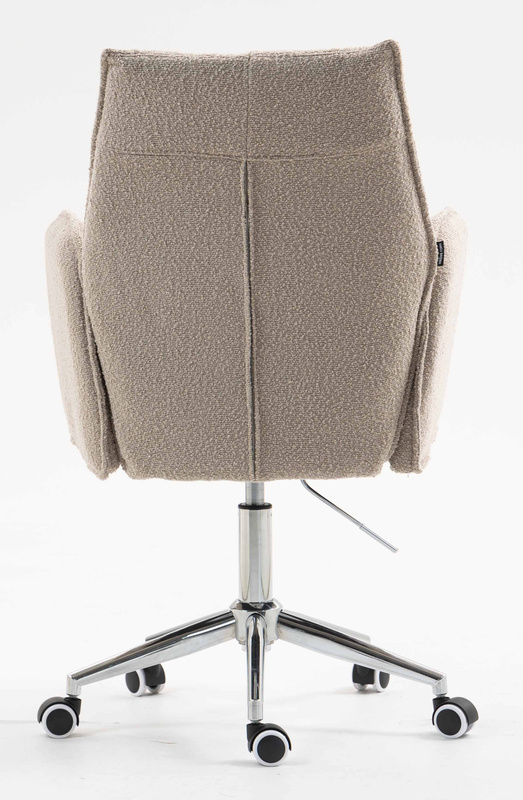 FOTEL HR280K LATTE BARANEK CHROMOWANA PODSTAWA