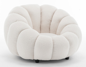 FOTEL HR9223 DYNIA BIAŁY BARANEK