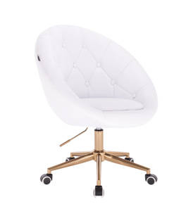 HOKER HR8516K BIAŁY ZŁOTA PODSTAWA