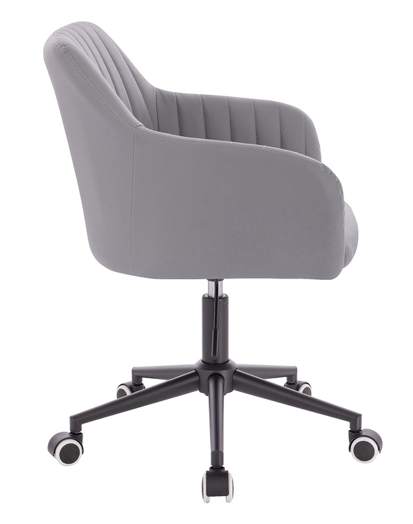 FOTEL HR190K SZARY CZARNA PODSTAWA