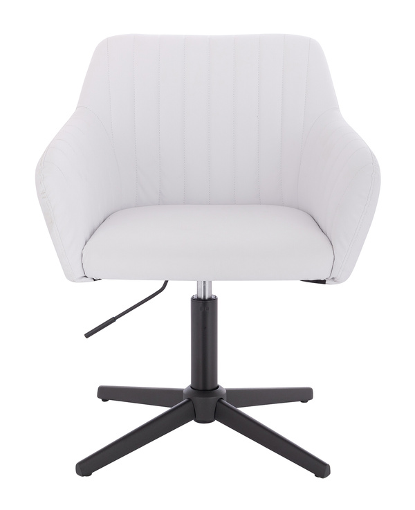FOTEL HR190CROSS BIAŁY CZARNA PODSTAWA