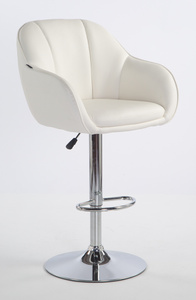 HOKER HR2055W BIAŁY CHROMOWANA PODSTAWA