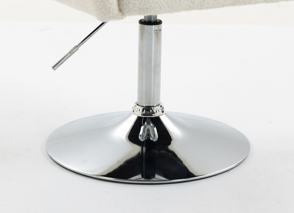 HOKER HR250N KREMOWY BARANEK CHROMOWANA PODSTAWA