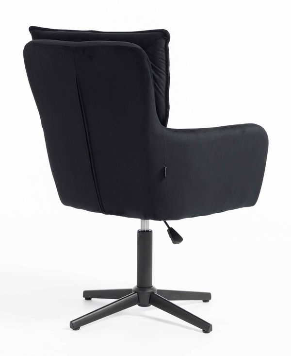 HOKER HR250CROSS CZARNY WELUR  CZARNA PODSTAWA