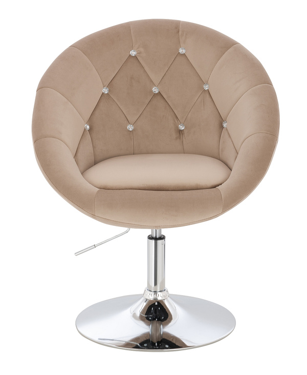 FOTEL HR8516CN LATTE WELUR