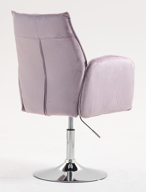 FOTEL HR280N WRZOSOWY WELUR CHROMOWANA PODSTAWA