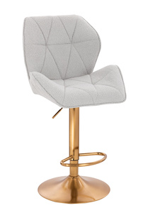 HOKER HR212W SZARY BARANEK ZŁOTA PODSTAWA