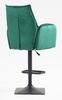FOTEL HR280KW BUTELKOWA ZIELEŃ WELUR CZARNA PODSTAWA