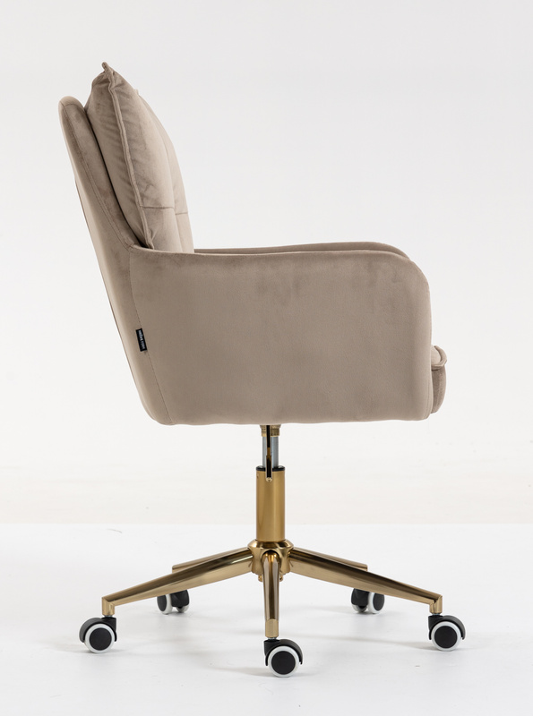 HOKER HR250K LATTE WELUR  ZŁOTA PODSTAWA