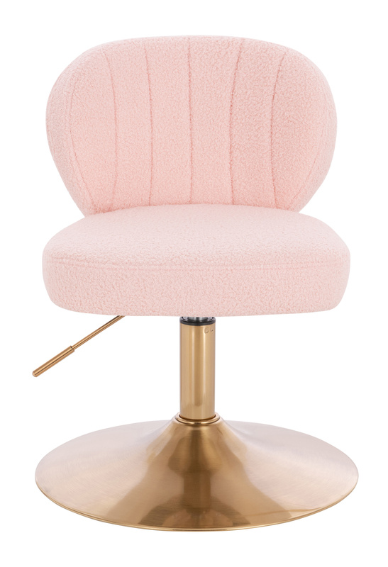 HOKER HR193N PUDROWY RÓŻ BARANEK ZŁOTA PODSTAWA