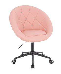 HOKER HR8516CK RÓŻOWY CZARNA PODSTAWA	