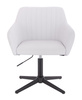 FOTEL HR190CROSS BIAŁY CZARNA PODSTAWA