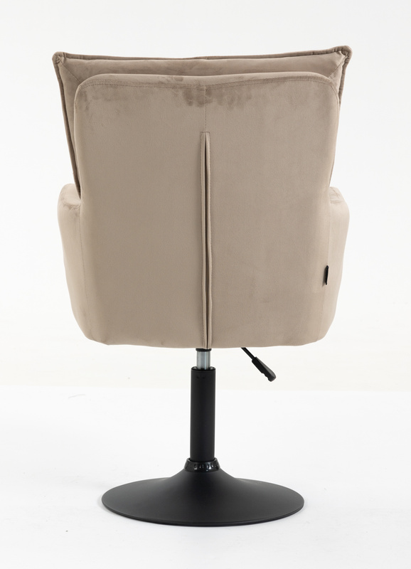 HOKER HR250N LATTE WELUR  CZARNA PODSTAWA