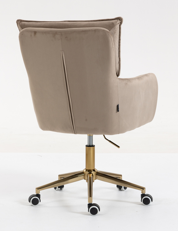 HOKER HR250K LATTE WELUR  ZŁOTA PODSTAWA