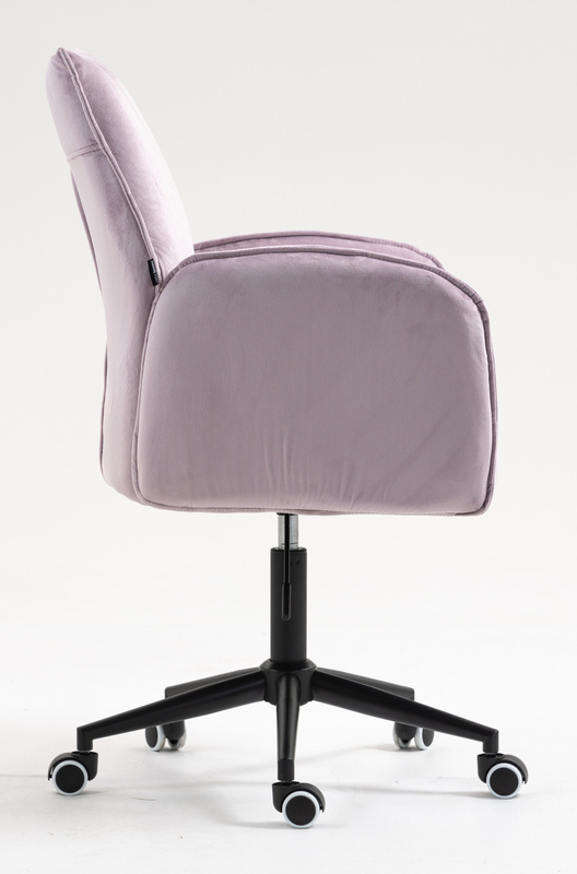 FOTEL HR280K WRZOSOWY WELUR CZARNA PODSTAWA