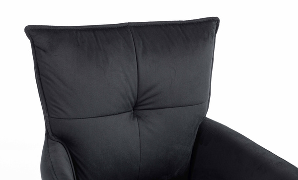 HOKER HR250CROSS CZARNY WELUR  ZŁOTA PODSTAWA