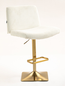 HOKER HR150KW BIAŁY SZTRUKS ZŁOTA PODSTAWA