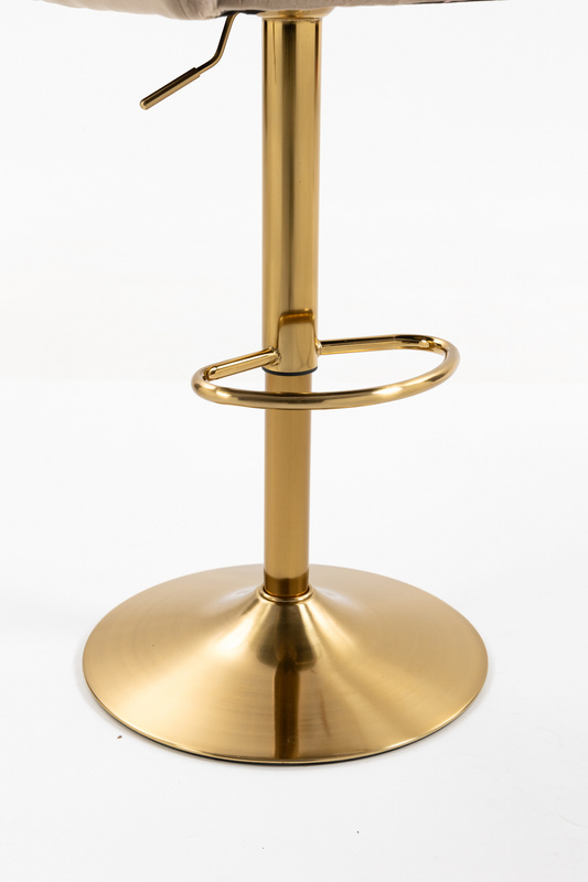 HOKER HR250W LATTE WELUR  ZŁOTA PODSTAWA