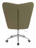 HOKER HR650K KHAKI EKOSKÓRA PREMIUM SOFT CHROMOWANA PODSTAWA