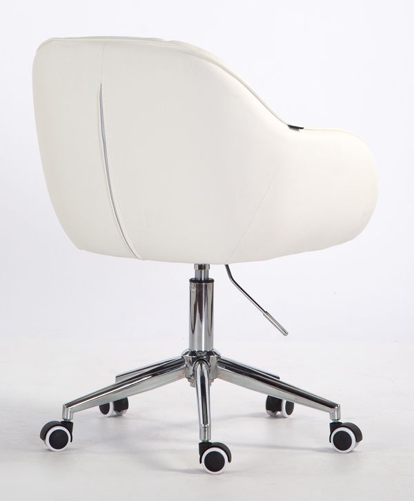 HOKER HR2055K BIAŁY CHROMOWANA PODSTAWA