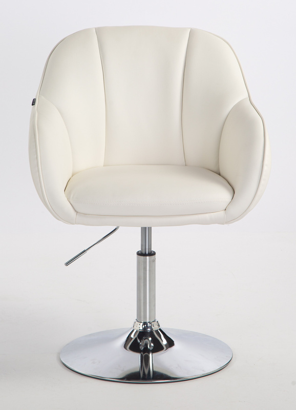 HOKER HR2055N BIAŁY CHROMOWANA PODSTAWA