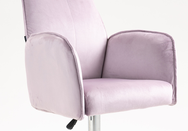 FOTEL HR280W WRZOSOWY WELUR CHROMOWANA PODSTAWA