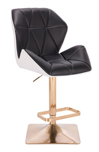 HOKER HR212KW CZARNO-BIAŁY ZŁOTA PODSTAWA