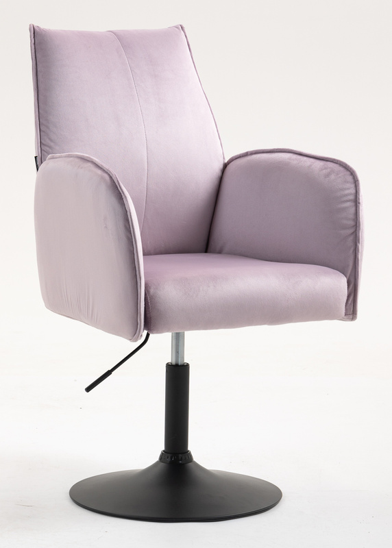 FOTEL HR280N WRZOSOWY WELUR CZARNA PODSTAWA