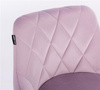 FOTEL HR1054W CHROM WRZOSOWY WELUR