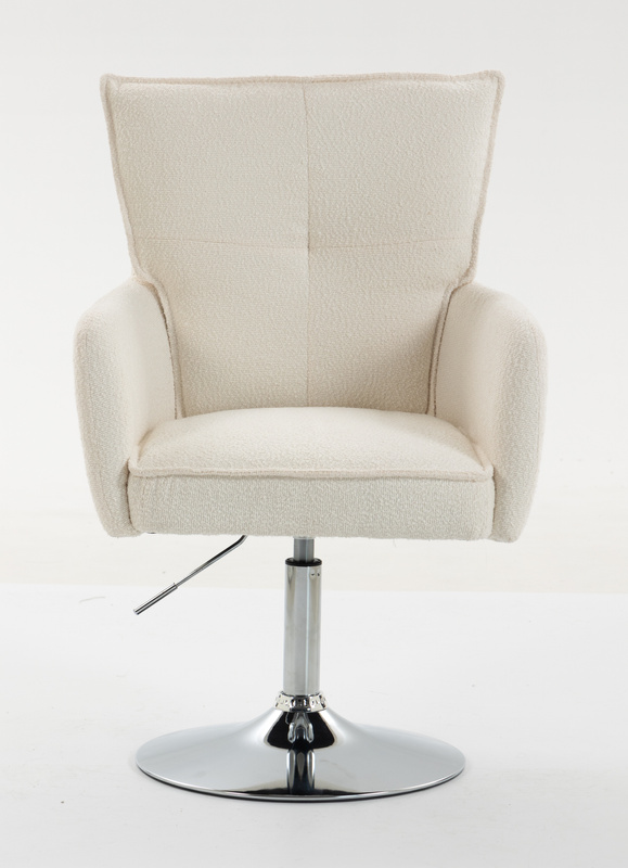 HOKER HR250N KREMOWY BARANEK CHROMOWANA PODSTAWA