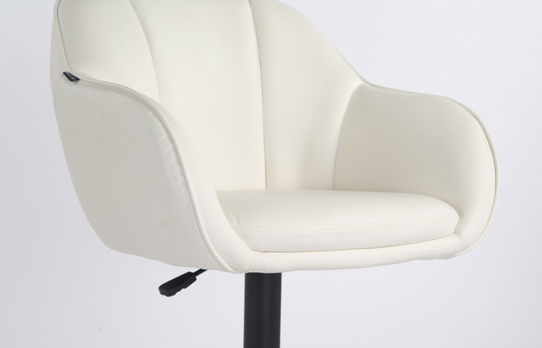 HOKER HR2055W BIAŁY CZARNA PODSTAWA