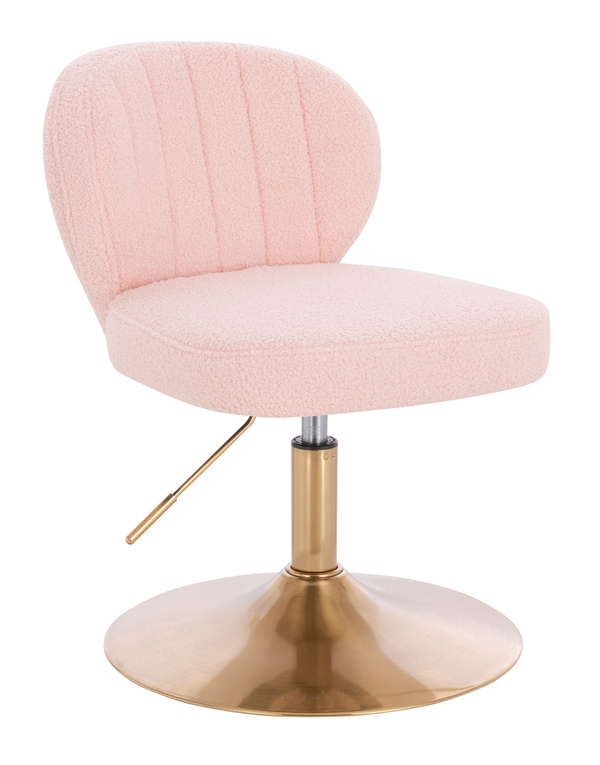 HOKER HR193N PUDROWY RÓŻ BARANEK ZŁOTA PODSTAWA