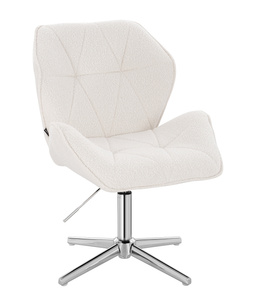 HOKER HR212CROSS KREMOWY BARANEK CHROMOWANA PODSTAWA