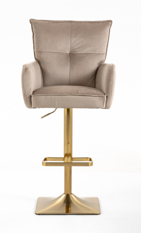 HOKER HR250KW LATTE WELUR  ZŁOTA PODSTAWA