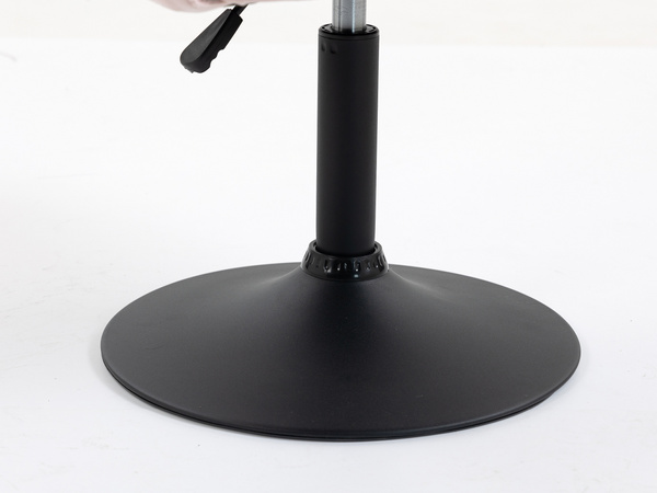 HOKER HR250N PUDROWY RÓŻ WELUR  CZARNA PODSTAWA