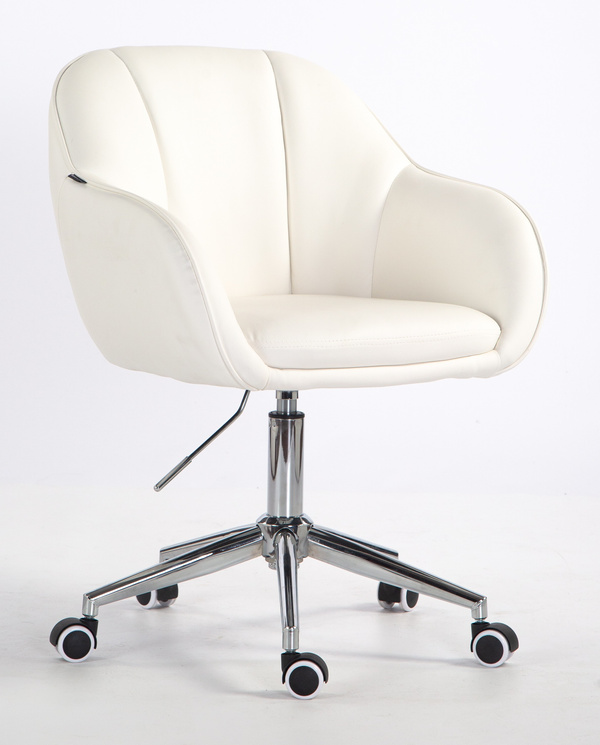 HOKER HR2055K BIAŁY CHROMOWANA PODSTAWA