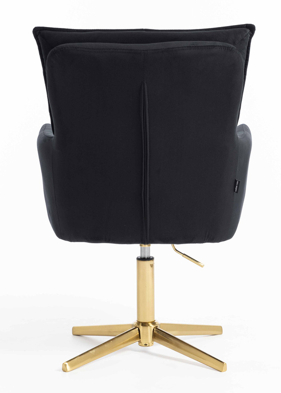 HOKER HR250CROSS CZARNY WELUR  ZŁOTA PODSTAWA