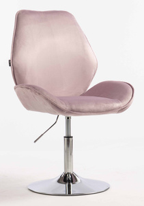 FOTEL HR350N WRZOSOWY WELUR CHROMOWANA PODSTAWA