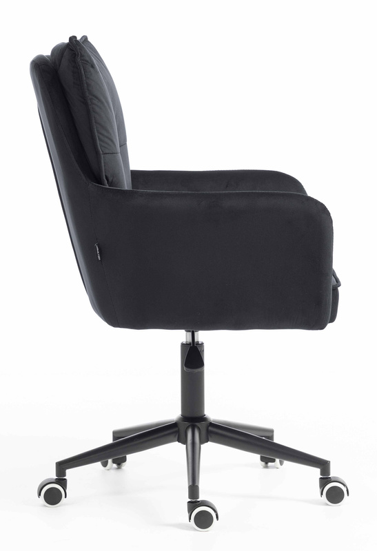 HOKER HR250K CZARNY WELUR  CZARNA PODSTAWA