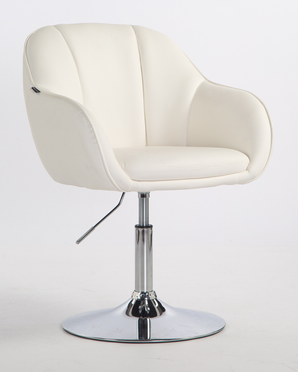 HOKER HR2055N BIAŁY CHROMOWANA PODSTAWA