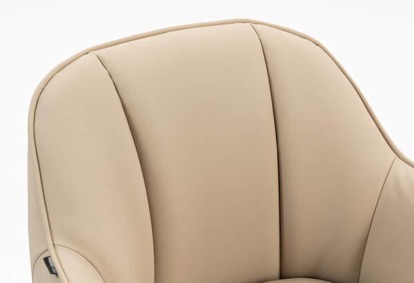 HOKER HR2055K KREMOWY CZARNA PODSTAWA