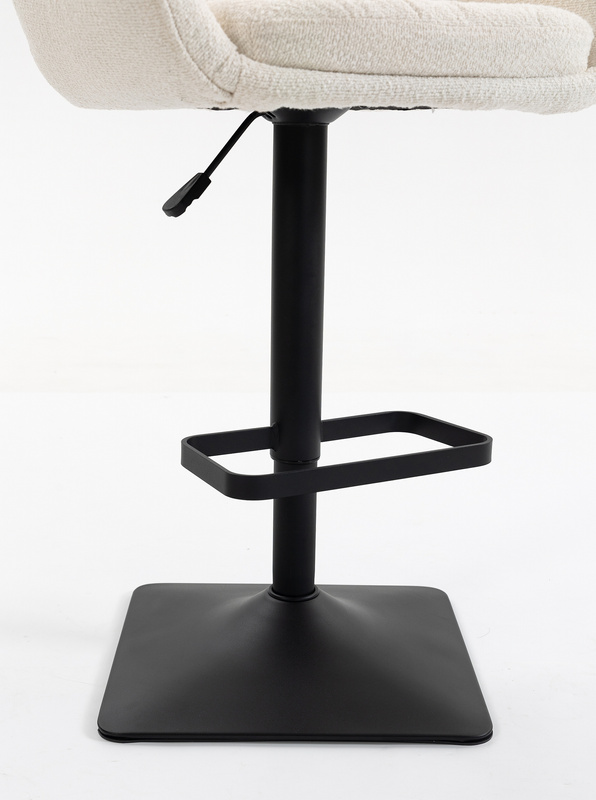 HOKER HR2055KW KREMOWY BARANEK CZARNA PODSTAWA