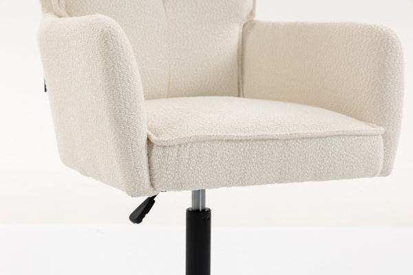 HOKER HR250K KREMOWY BARANEK CZARNA PODSTAWA