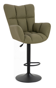 HOKER HR650W KHAKI EKOSKÓRA PREMIUM SOFT CZARNA PODSTAWA