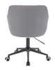 FOTEL HR190K SZARY CZARNA PODSTAWA