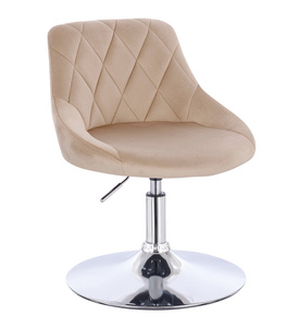 HOKER HR1054N LATTE WELUR CHROMOWANA PODSTAWA