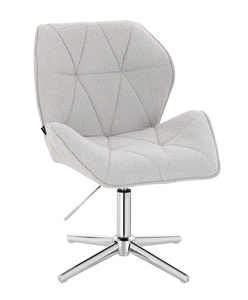 HOKER HR212CROSS SZARY BARANEK CHROMOWANA PODSTAWA