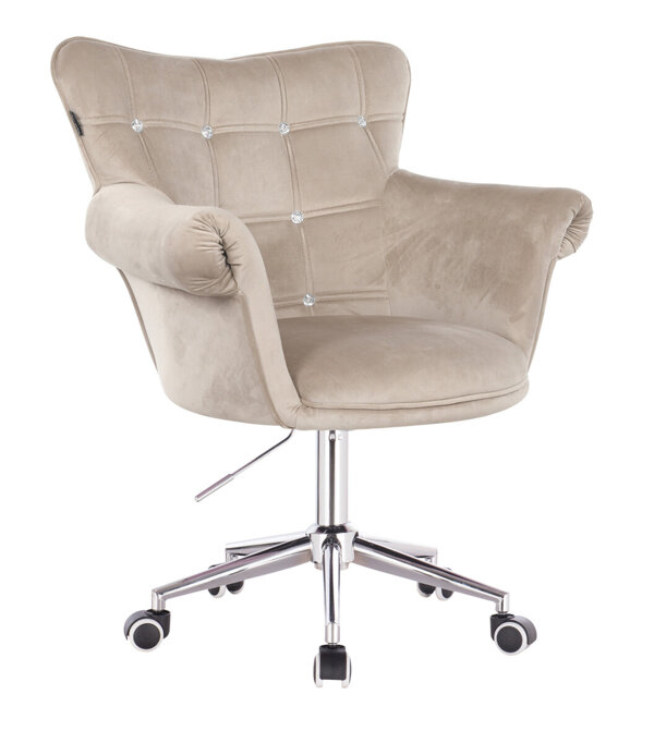 FOTEL HR804CK LATTE WELUR